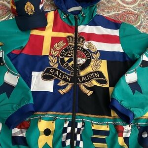 Ralph Lauren Crest Boating Jacket & Hat CP-93 collection